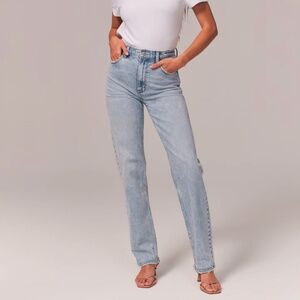 Abercrombie & Fitch 90's Straight Ultra High Rise Jeans